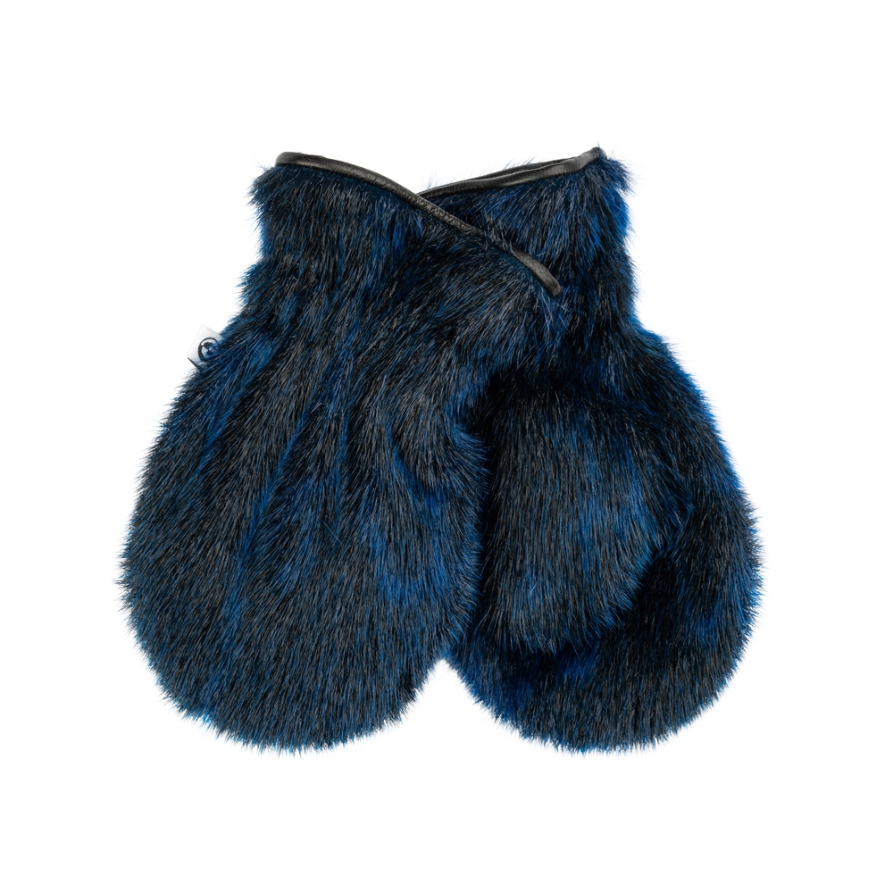 Aputiaraq Junior Mittens, Blue