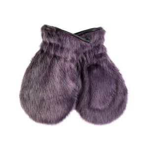 Aputiaraq Junior Mittens, Purple