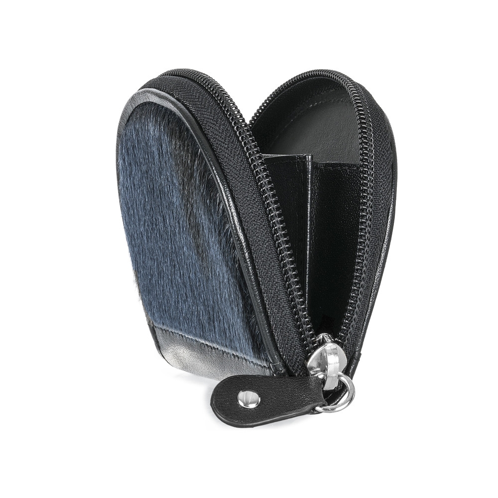 Pani Seal skin purse, Blue Seal skin