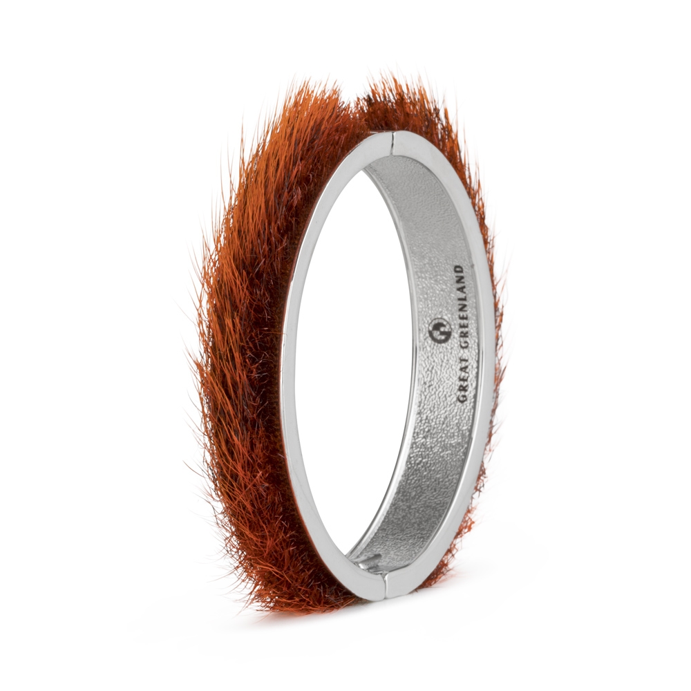 Nivikka Bracelet, Orange 12 mm