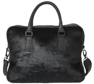Business Bag, Black Seal Skin