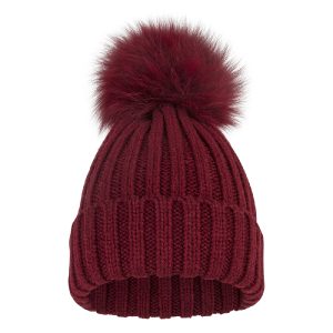 Nanna Hat, Wine Red