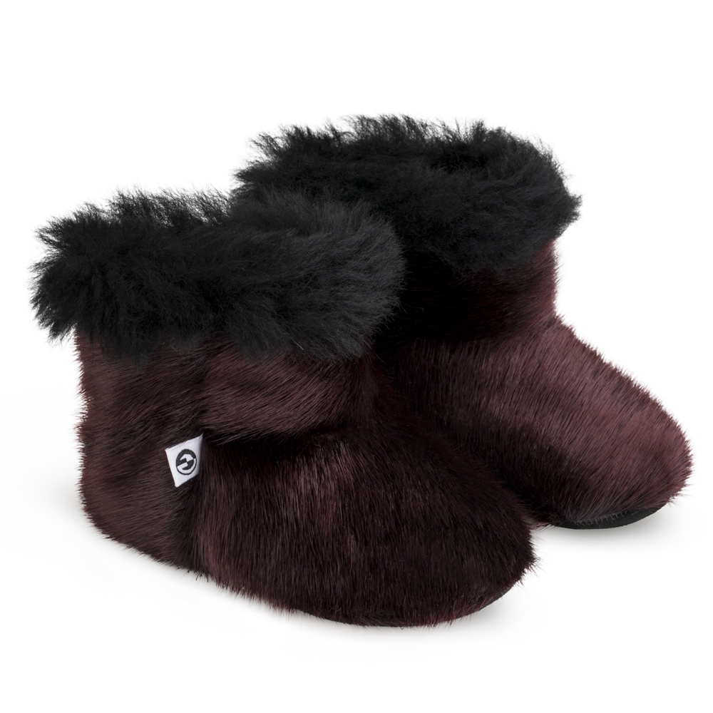 Kamii Kids' Slippers, Wine Red