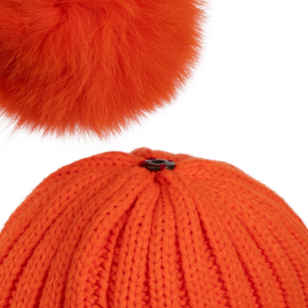 Nanna Beanie, Orange - Image 4