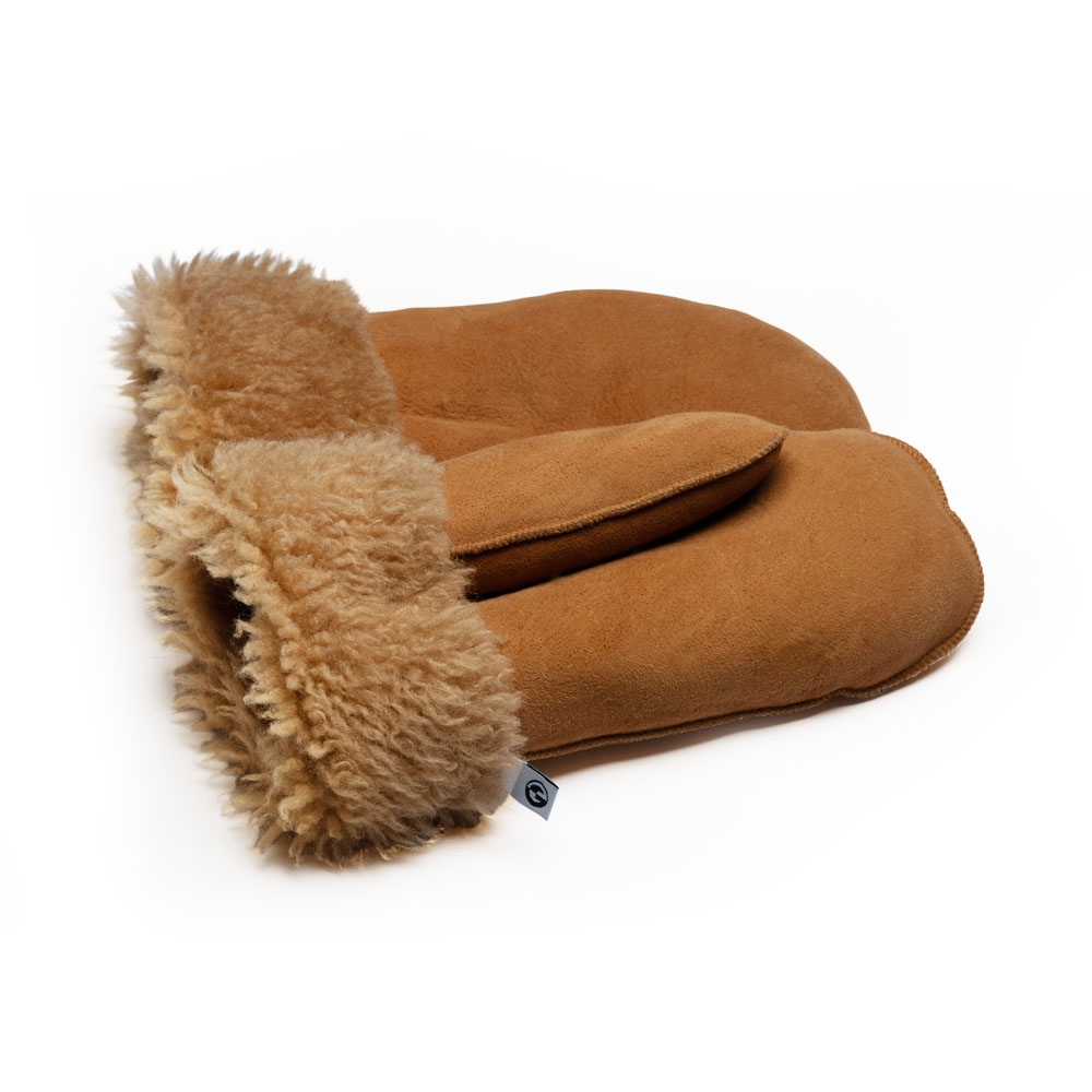 Sava Sheepskin Mittens, Leo - Image 3