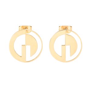 Great Greenland Logo Earrings - Gold