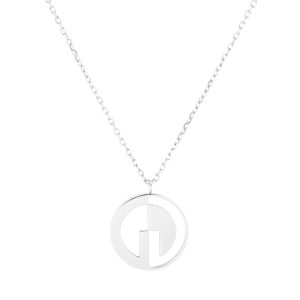 Great Greenland Logo Necklace - Silver