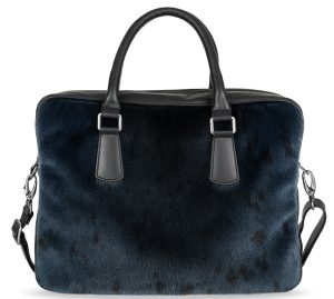 Business Bag, Blue Seal Skin