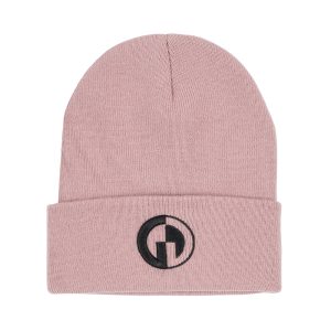 GG Knitted Beanie, Old Rose