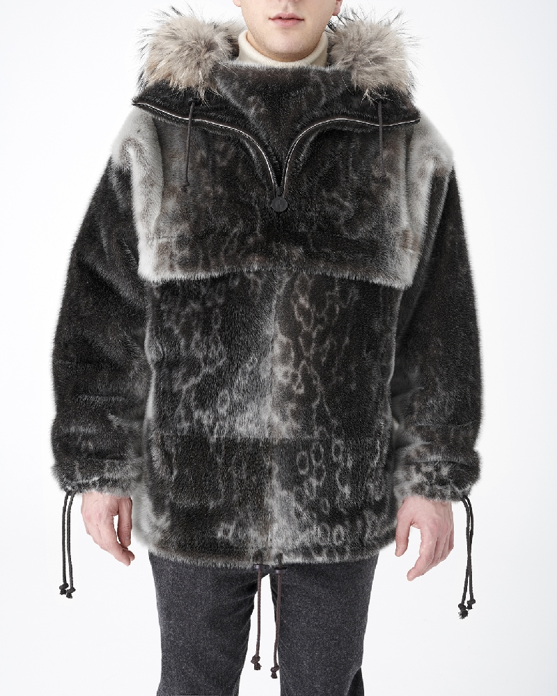 Glacier Ring Seal Anorak, Natural/Coloured - Image 4
