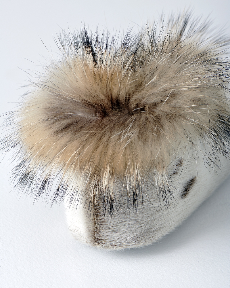 Qaqqaq Slippers, Natural - Image 3