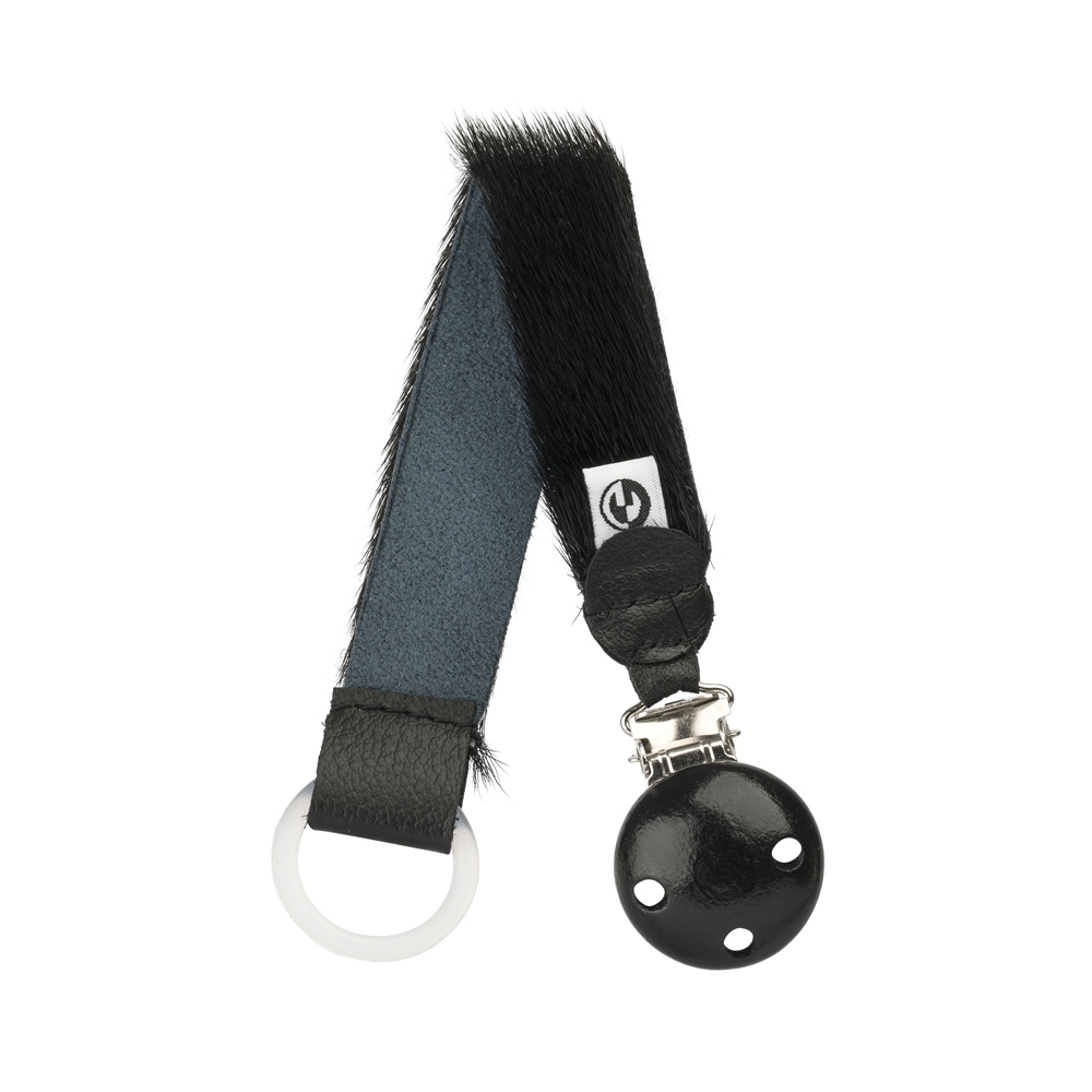 Dummy Clip in Seal Skin - Black