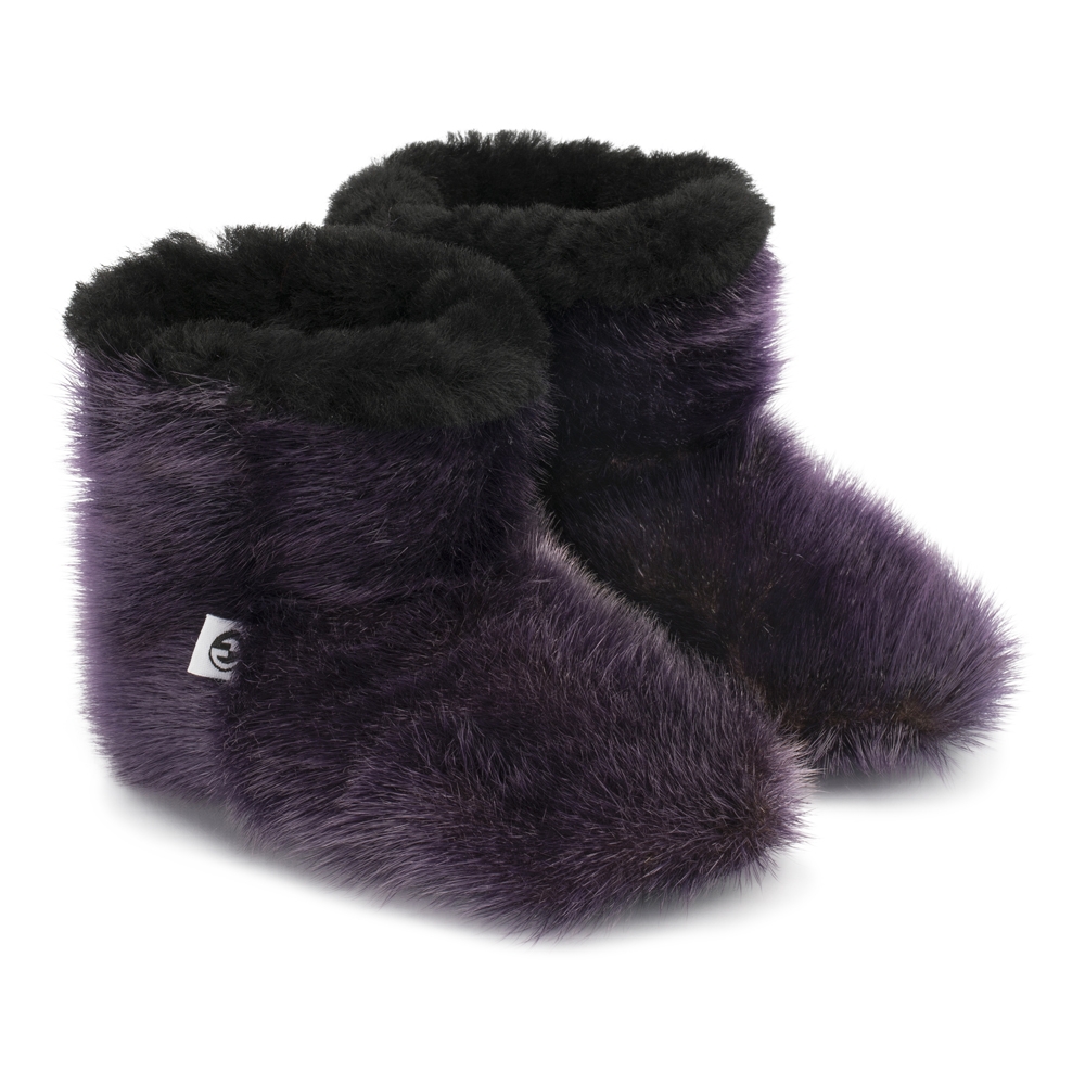 Kamii Children's Slippers, Purple