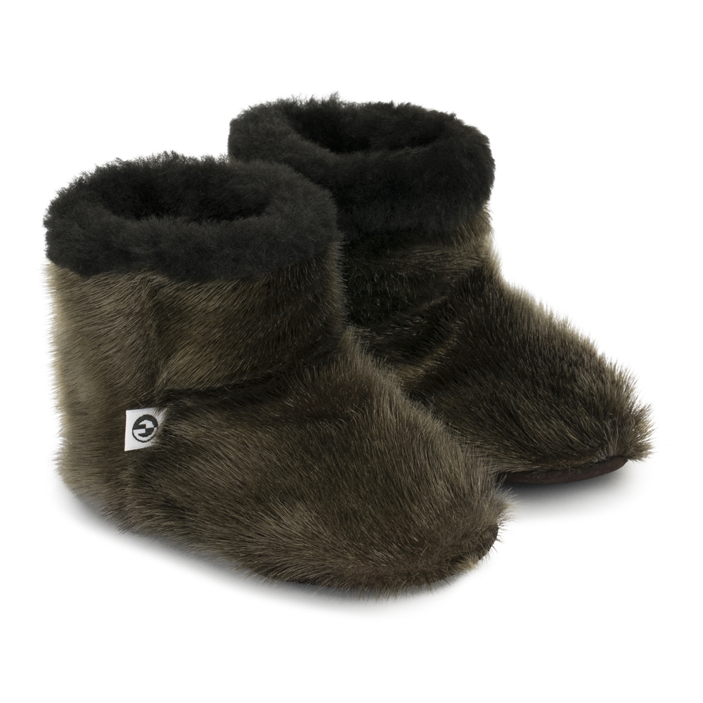 Kamii Children's Slippers, Army