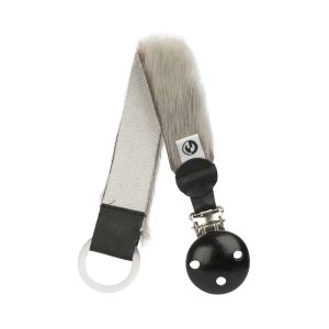 Dummy clip in Sealskin - Natural