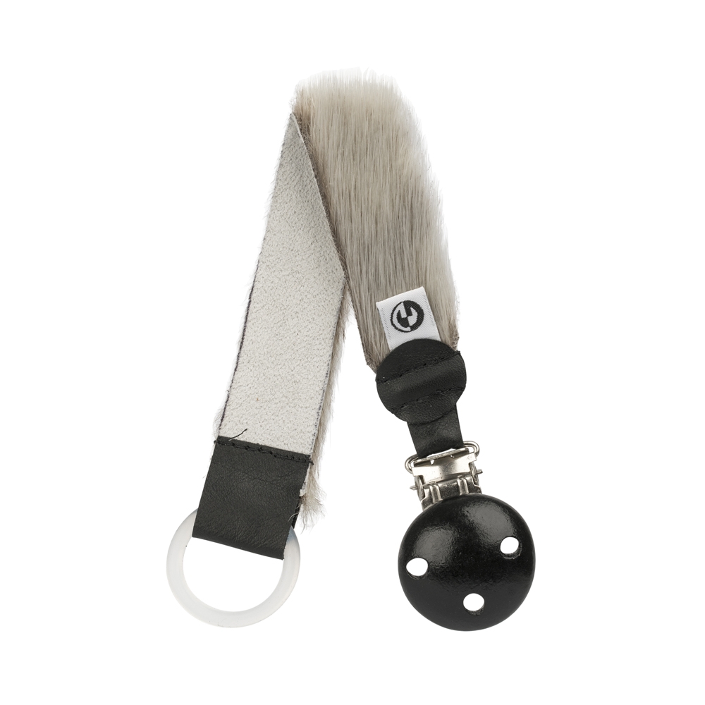 Dummy clip in Sealskin - Natural