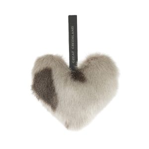 Christmas Decoration - Filled Heart, Natural