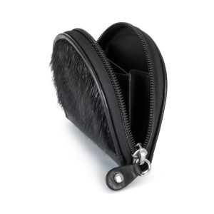 Pani Seal Skin Purse, Black Seal Skin