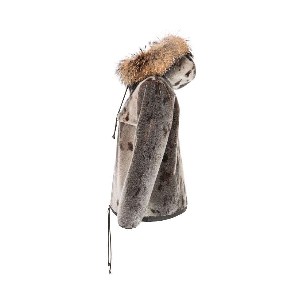 Nikki Harp Seal Anorak, Natural/Coloured - Image 7
