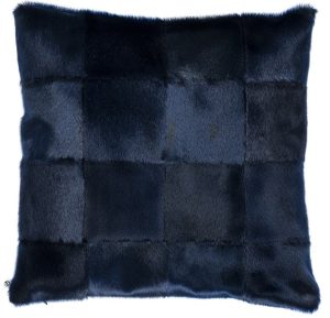 Patch Pillowcase, Blue 40x40
