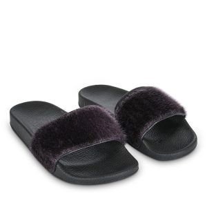 Manuel Sandal with Purple Sealskin
