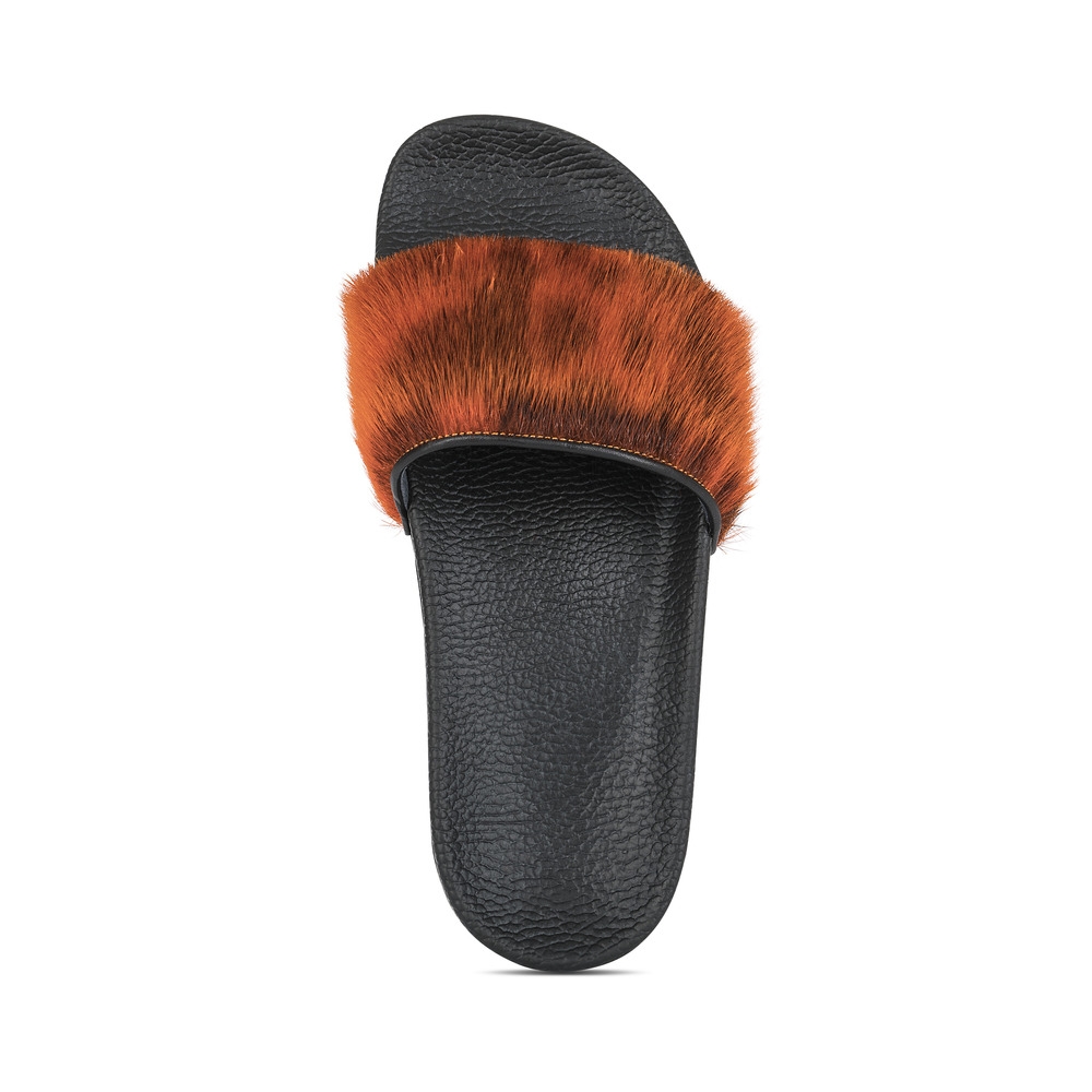 Manuel Sandal with Orange Seal Skin - Image 3