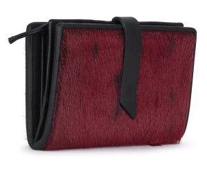 Ussing Wallet, Seal Skin Wallet in Red