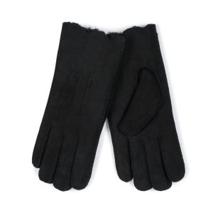GG Sheepskin Gloves - Black