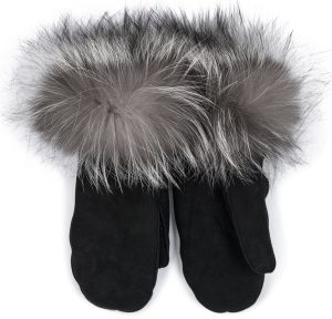 Savatrim with Silver fox, Black