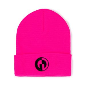 GG Knitted Hat, Pink