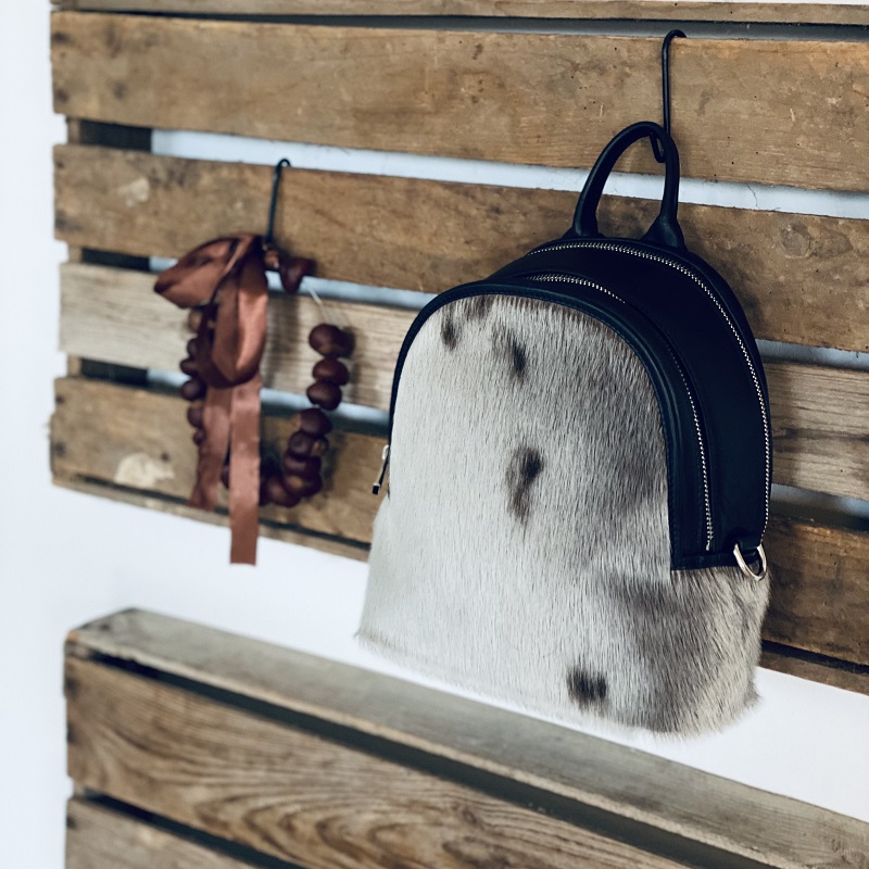 Backpack with Natural Sealskin - Image 4