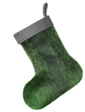 Christmas Stocking, Green