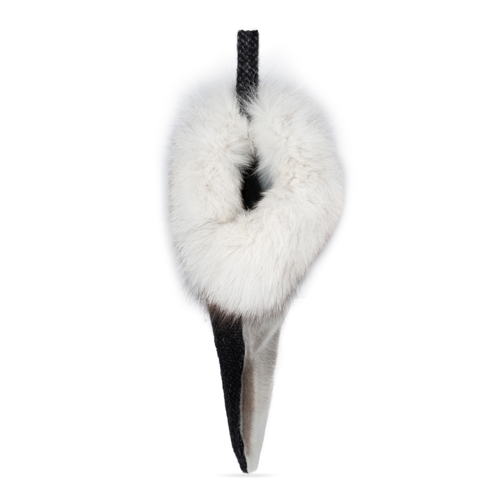 Christmas Stocking with Fox, Natural - Image 3
