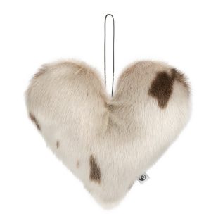 Uummat Christmas Heart Large, Natural