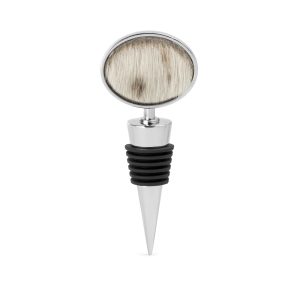 Wine stopper with seal skin, Natural