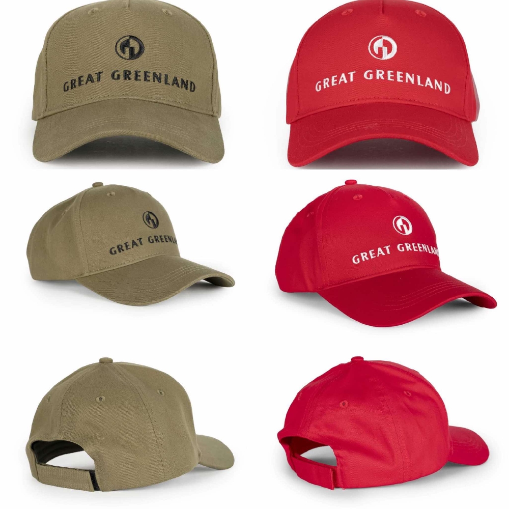 Great Greenland Logo Cap - Red - Image 8