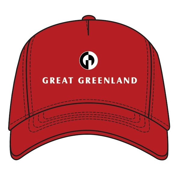Great Greenland Logo Cap - Red - Image 7