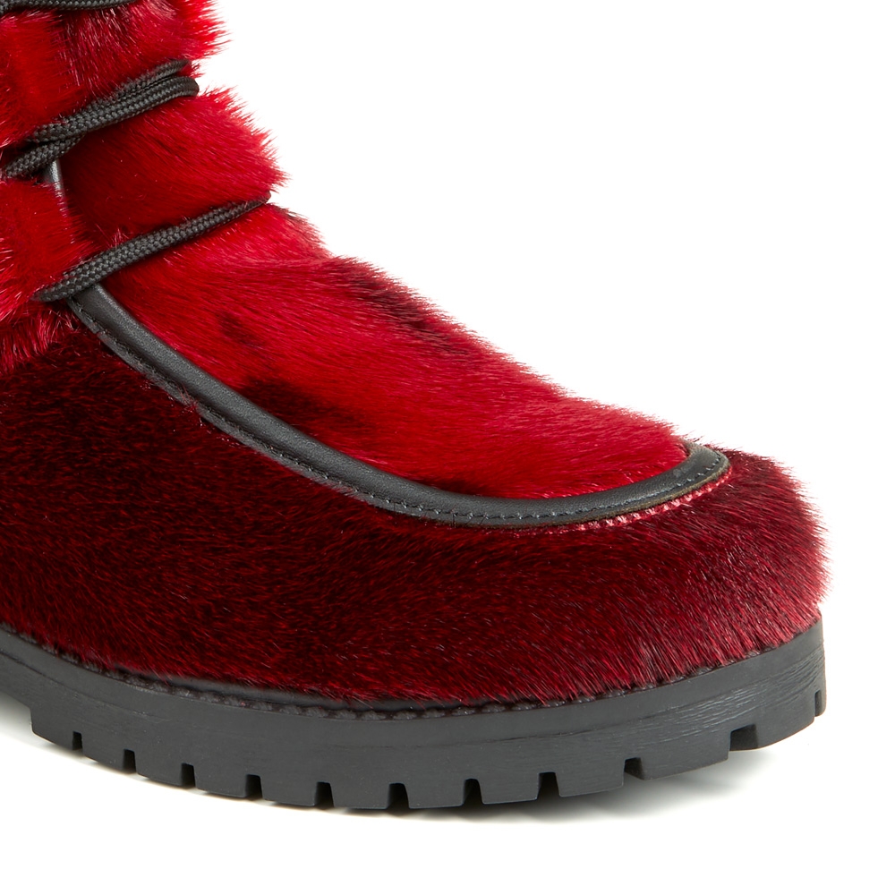 AKA, Seal Skin Boot, Red - Image 6
