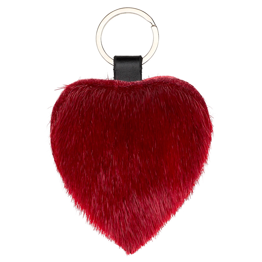 Soul Heart Keyring - Red