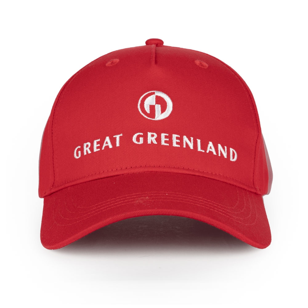 Great Greenland Logo Cap - Red