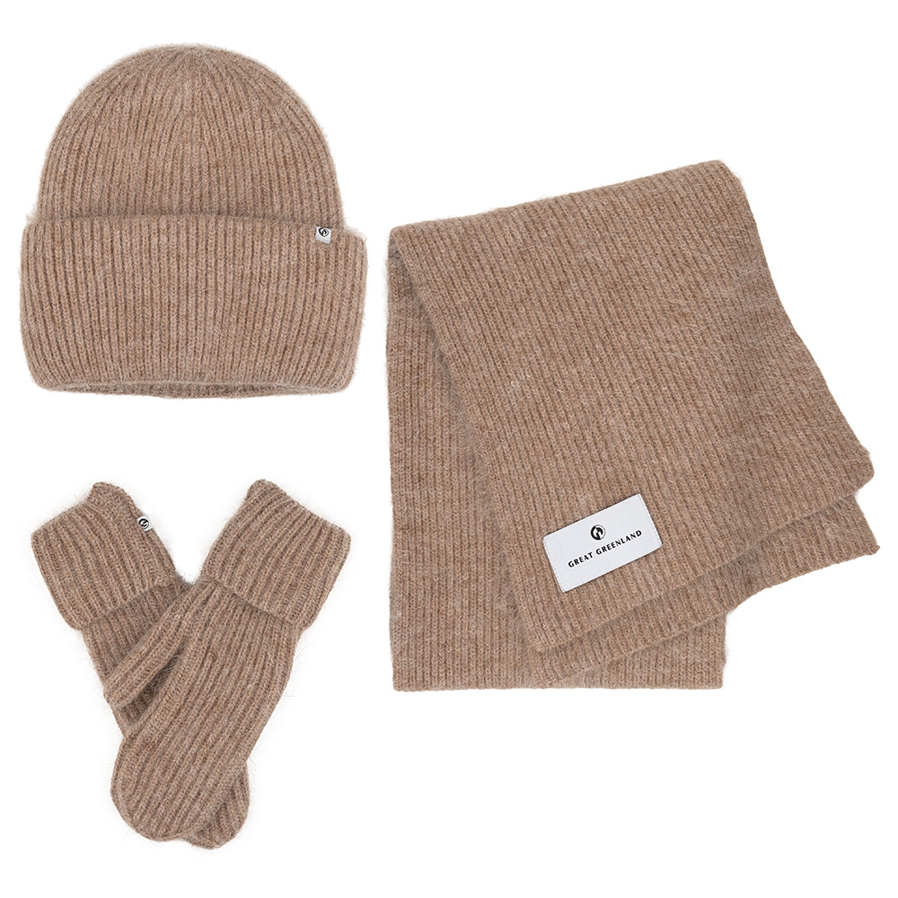 Angora 3pc Set - Beige