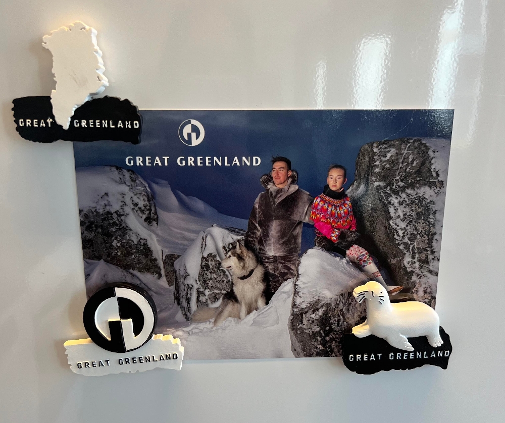 GG Resin Magnet m. GG Logo - Billede 4