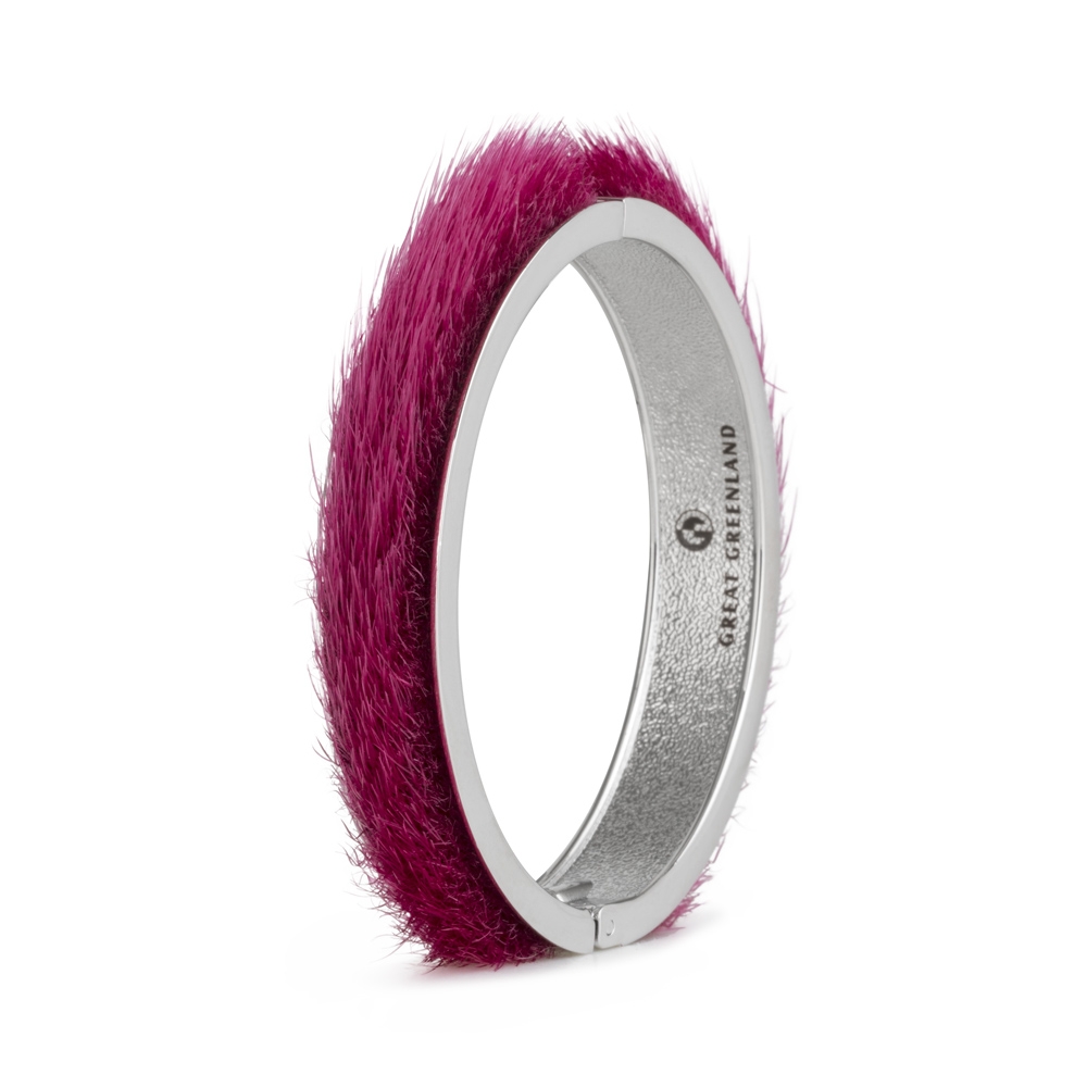 Nivikka Armbånd, Pink 12 mm