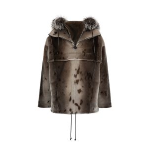 Glacier Harpsæl Anorak, Natur/Farvet