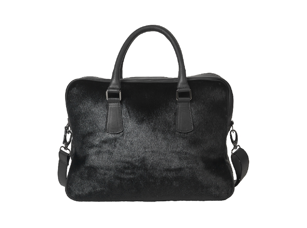Business Bag, Sort Sælskind - Billede 4