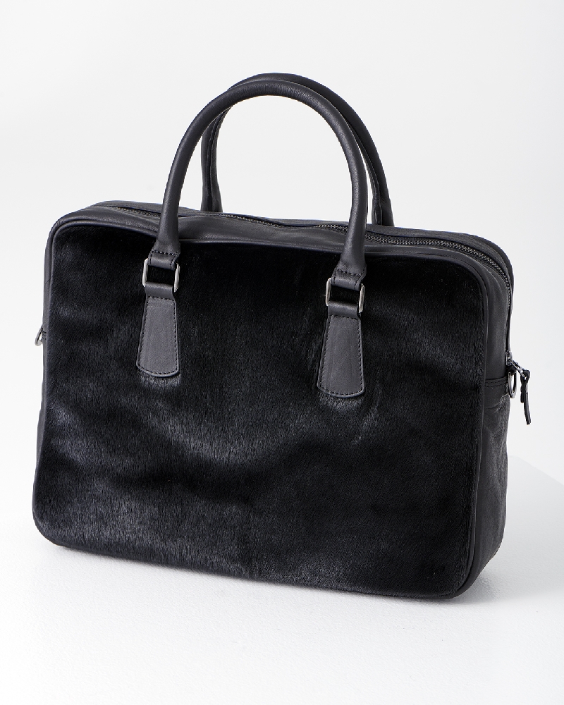 Business Bag, Sort Sælskind - Billede 5
