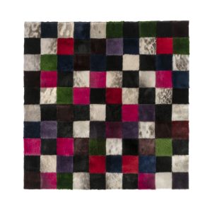 Lille Tæppe Farver 101 x 101 cm
