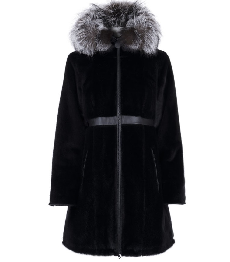 96 Fashion, Sort m. Sølvræv