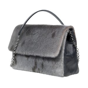 Ussing Evening Bag, Natur