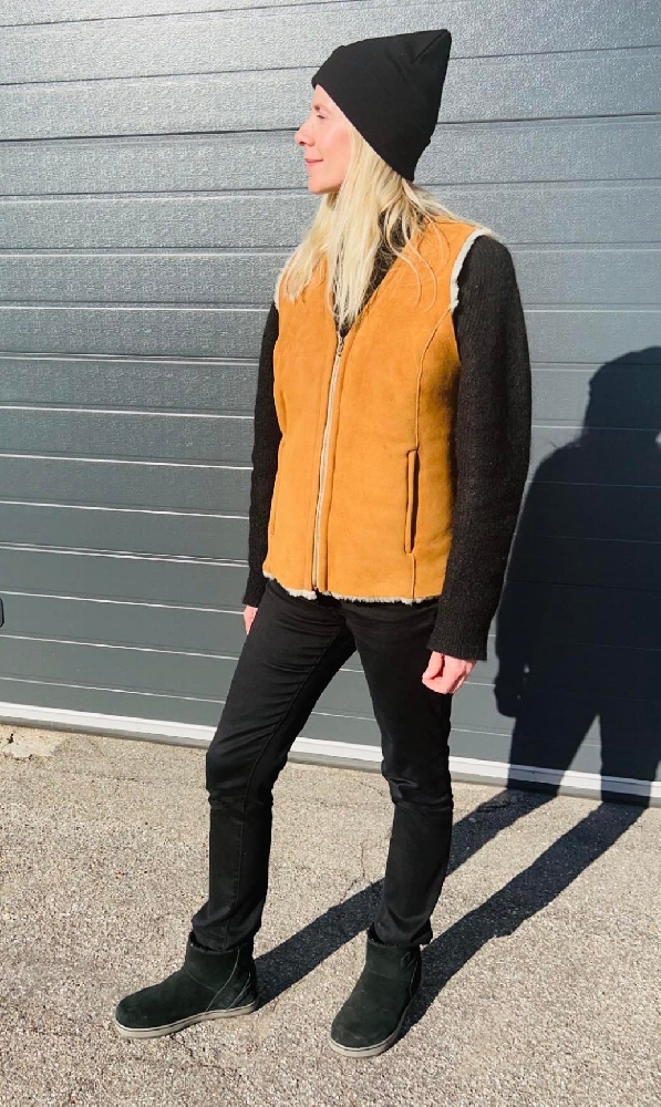 Sava Rulamsvest, Cognac - Billede 6